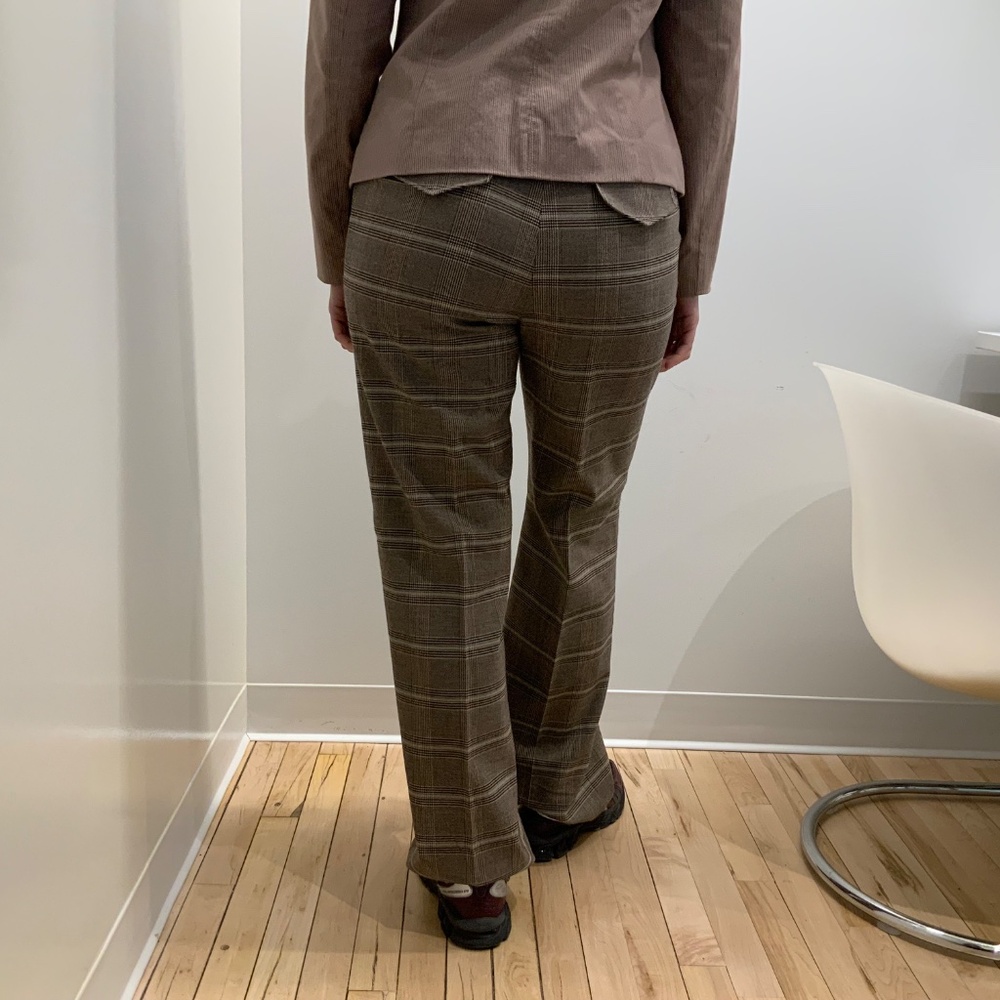 DALIA women’s trousers, size 8, brown - Picture 3 of 4